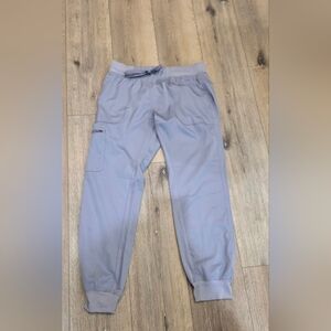 Soft Medichic Joggers Gray Cargo Pants with Relaxed Fit and Elastic Waistband